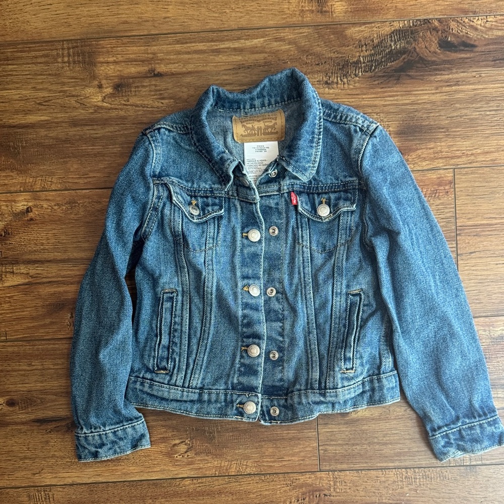 Classic Blue Denim Kids Jacket